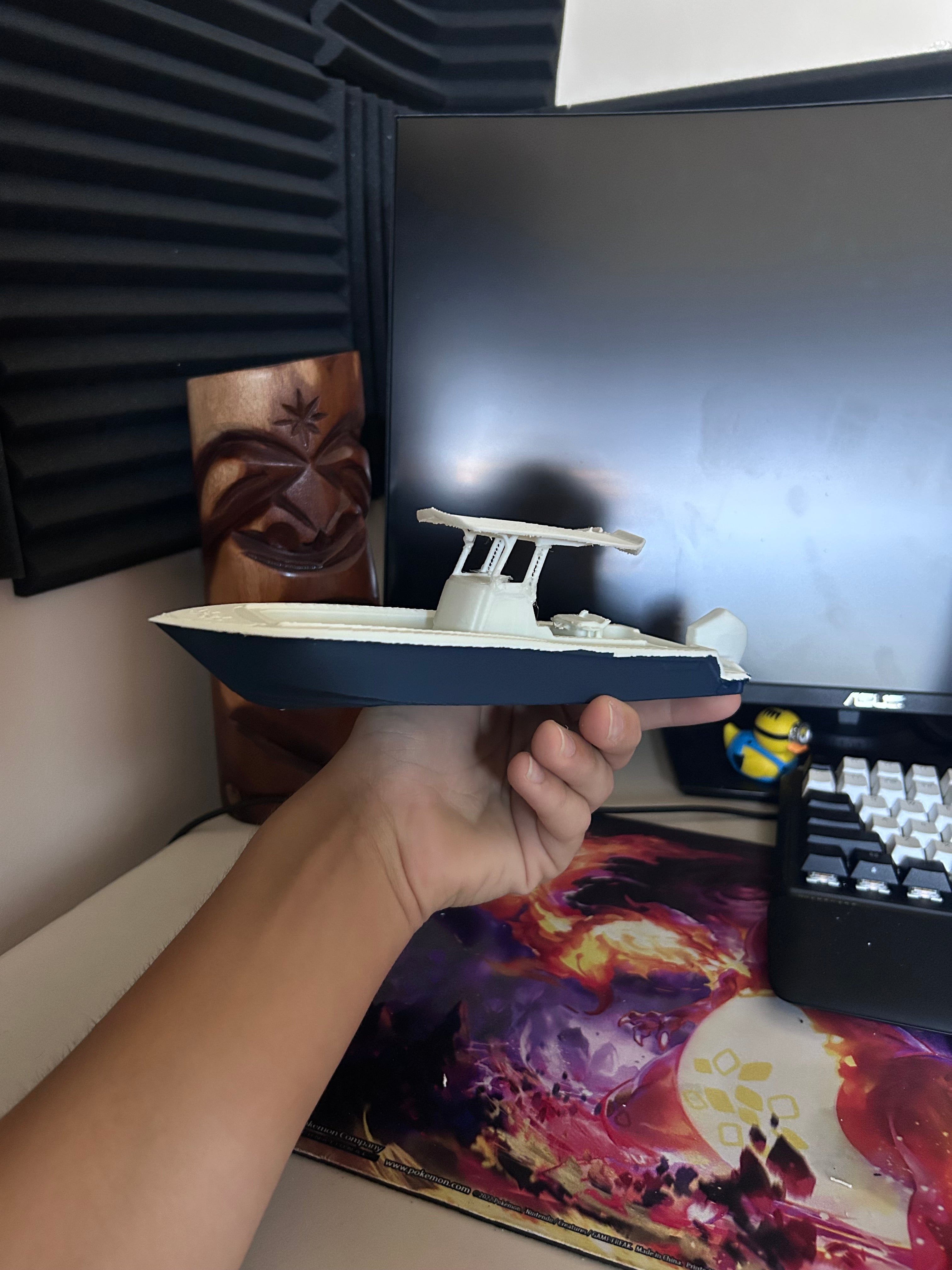 Contender 28T – Premium 3D Printed Boat Model