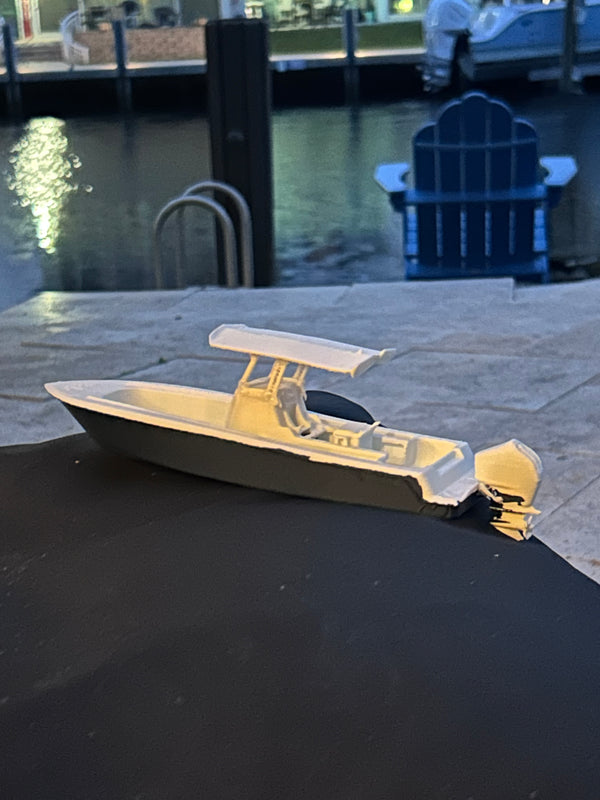 Contender 28T – Premium 3D Printed Boat Model