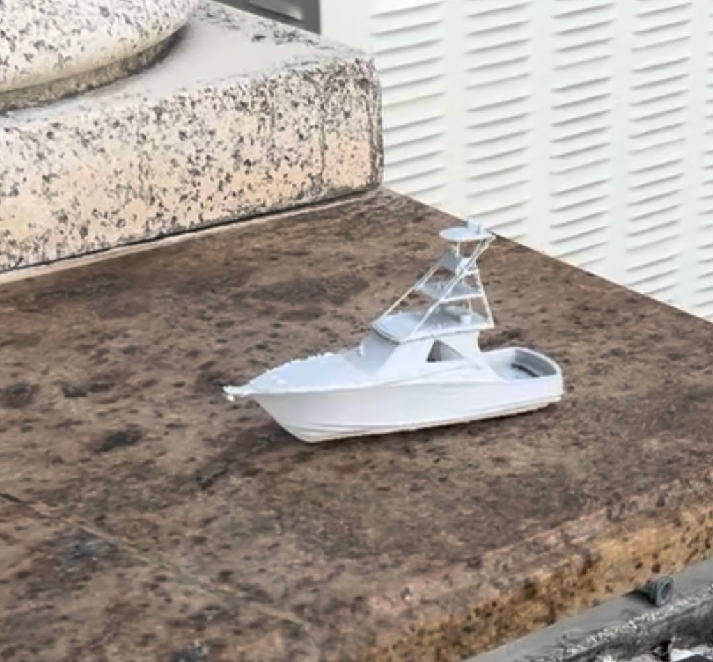 2003 Cabo 40 Express – Premium 3D Printed Boat Model