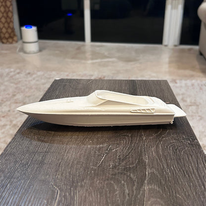 Mariah Z302 – 3D‑Printed Display Boat Model