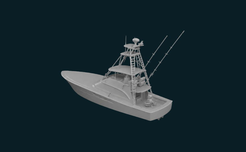 Custom 64’ Viking Sportfish Replica