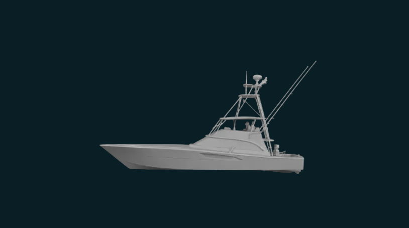 Custom 64’ Viking Sportfish Replica